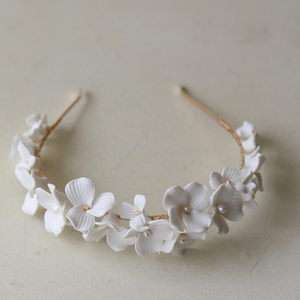 Jinea Ceramic Floral Headband