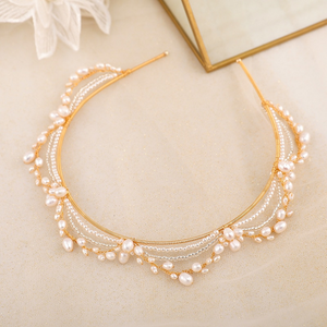 Bridget Pearl Crown Headband