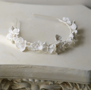 Celena Ceramic Floral Headband