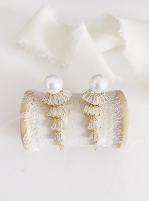 Ophelia Pearl Drop Earrings